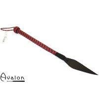 Avalon - TRISTAN - Devil tongue pisk sort og rød