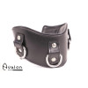 Avalon - CONQUER - Collar med god polstring, Svart