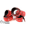 Avalon - DENY - Collar og Cuffs, 5 deler, Rødt