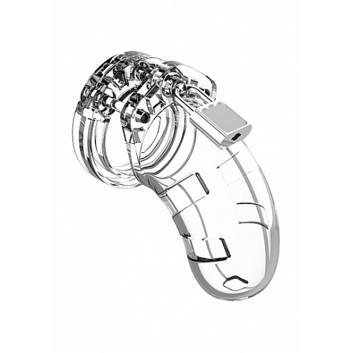 Man Cage - Model 13 - Kuklås 2,5" Transparent