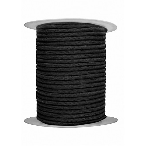 Ouch! Bondage Rope - 100meter - Sort Ouch! Bondage Rope - 100meter - Sort