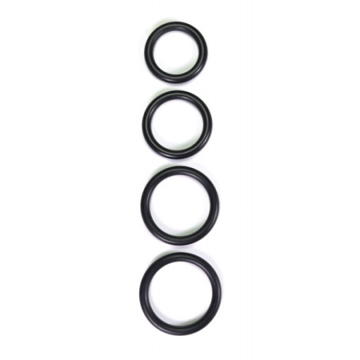 Rimba - Thick Rubber cockring sort Rimba - Thick Rubber cockring sort