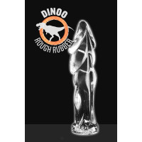Dinoo - Liaoxiornis - Fantasi Dildo med tre hoder - Transparent