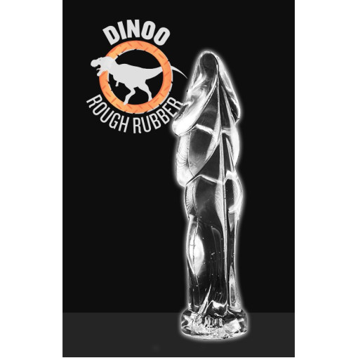 Dinoo - Liaoxiornis - Fantasi Dildo med tre hoder - Transparent