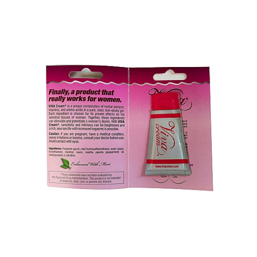Viva Cream - Orgasmekrem for Kvinner 2 ml 