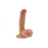 Lovetoys - 7,5" The ultra soft dude - Dildo med Pung og Sugekopp 