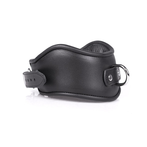 Kiotos - Bredt og kraftig collar Luxe sort 