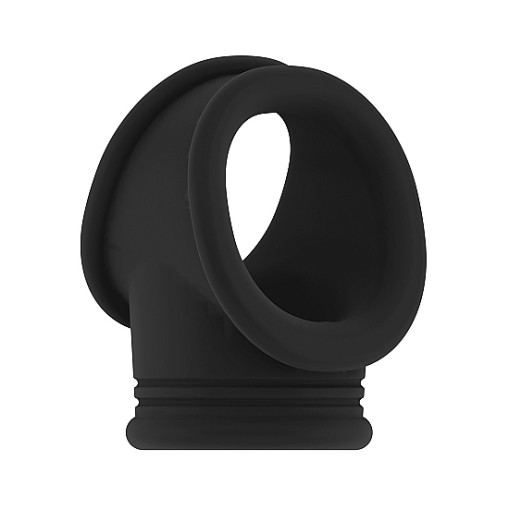 SONO - No.48 - Penisring Med Ballestrekker, Sort 