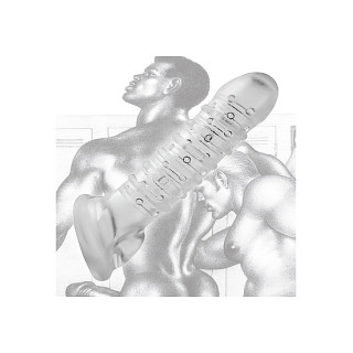 Tom Of Finland - Textured Girth Penis Sleeve, Transparent 