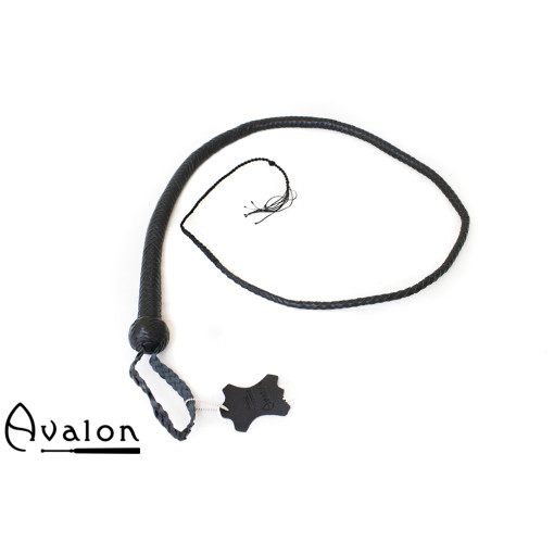 Avalon - BEHEMOTH - Bullwhip Heavy Handle, Svart 1,5 m