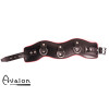 Avalon - CONQUER - Collar med god polstring, Svart og Rødt Avalon - CONQUER - Collar med god polstring, Svart og Rødt