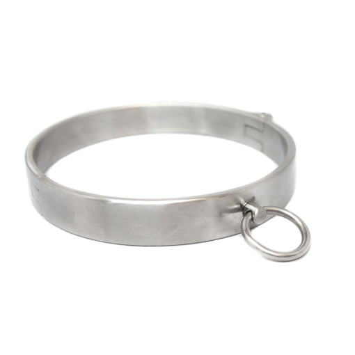 BQS - Massivt stål collar med O-ring - 11,8 cm BQS - Massivt stål collar med O-ring - 11,8 cm
