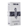 SONO - No.33 - Fleksibel Penisforlenger, Transparent 