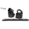 Avalon - DENY - Collar og Cuffs, 5 deler, Svart