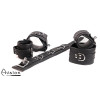 Avalon - DENY - Collar og Cuffs, 5 deler, Svart