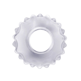 PowerPlus - Transparent Penisring med tagger