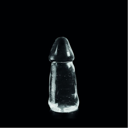 Dark Crystal - Bred Dildo med Tydelig Hode - Blank Dark Crystal - Bred Dildo med Tydelig Hode - Blank