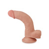 Lovetoy - 8" Sliding Skin Dildo - Lys Hudfarge Lovetoy - 8" Sliding Skin Dildo - Lys Hudfarge