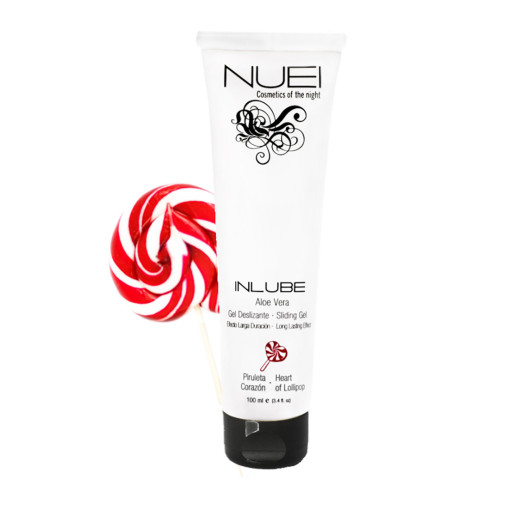 NUEI - Inlube - Vannbasert Glidemiddel med Smak - Lollipop