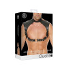 Ouch! Harness med Collar - One Size - Sort Ouch! Harness med Collar - One Size - Sort