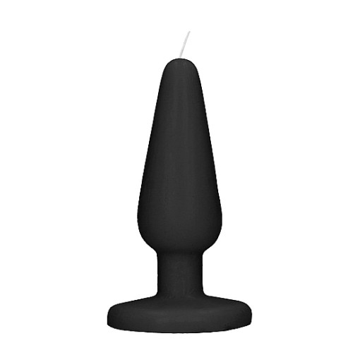 Scandalous Candles - Buttplug Lys - Sort