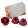 Womanizer Reservehetter til Duo - Burgunder - 3stk - Medium Womanizer Reservehetter til Duo - Burgunder - 3stk - Medium