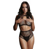 Le Desir - Key-Hole Fishnet Undertøysett - One Size