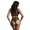 Le Desir - Key-Hole Fishnet Undertøysett - One Size