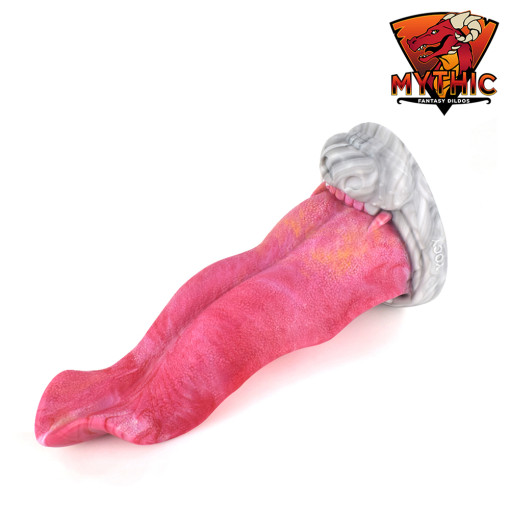 Mythic Dildos - Fenris - Fantasi Dildo - Rosa/grå Mythic Dildos - Fenris - Fantasi Dildo - Rosa/grå