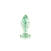 Ouch! Glass Buttplug - Glow in the Dark - Medium