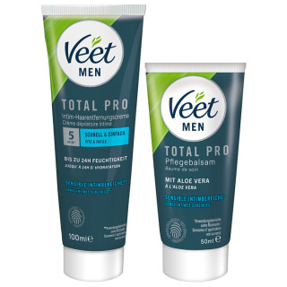 Veet Men - Total Pro - Hårfjerningskrem