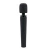 Pixey - Deluxe Black Velvet - Oppladbar Massasjestav - Medium