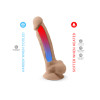 Silexd - Silikon Dildo - Model 1-8" - 20 cm Silexd - Silikon Dildo - Model 1-8" - 20 cm