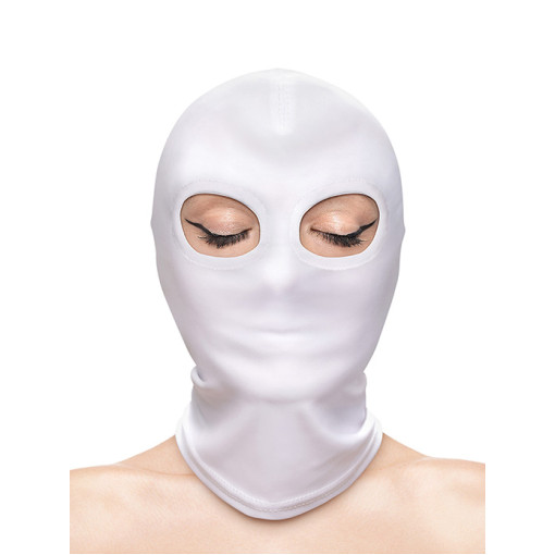 Fetish & Fashion - Bondage maske med åpning for øyne - Hvit