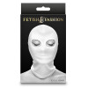 Fetish & Fashion - Bondage maske med åpning for øyne - Hvit