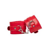 TieMeUp - Cuffs med Plysj - Rød