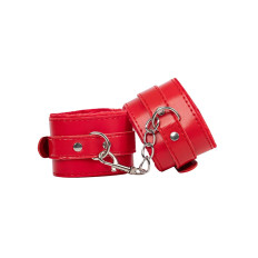 TieMeUp - Cuffs med Plysj - Rød