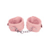TieMeUp - Cuffs med Plysj - Rosa