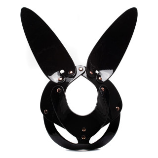 Kinky Diva - High Gloss Bunny Mask - Black