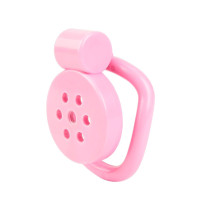 BQS - Flat - Kyskhetsbur med internlås - Rosa