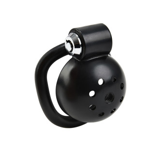 BQS - Custody - Kyskhetsbur med internlås - Sort