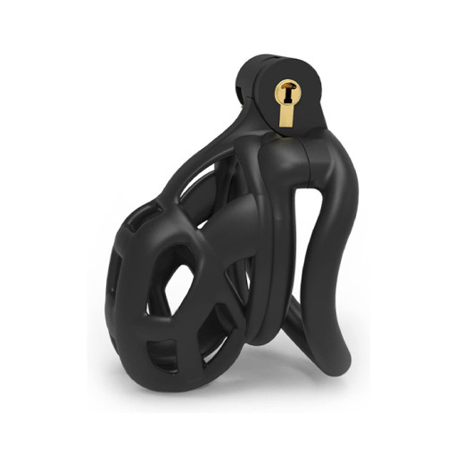 BQS - Obedience - Kyskhetsbur med internlås - Sort BQS - Obedience - Kyskhetsbur med internlås - Sort