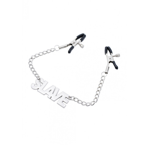 BQS - Brystklyper med Kjetting - SLAVE BQS - Brystklyper med Kjetting - SLAVE