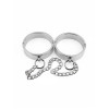 BQS - Cuffs i Metall - Medium