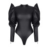 Demoniq - Guiditta - Frekk Body med Spisse skuldre - Ecolær