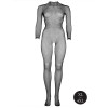 Le Desir - Fishnet Catsuit med lange ermer - Queen Size - XL til 4XL Le Desir - Fishnet Catsuit med lange ermer - Queen Size - XL til 4XL