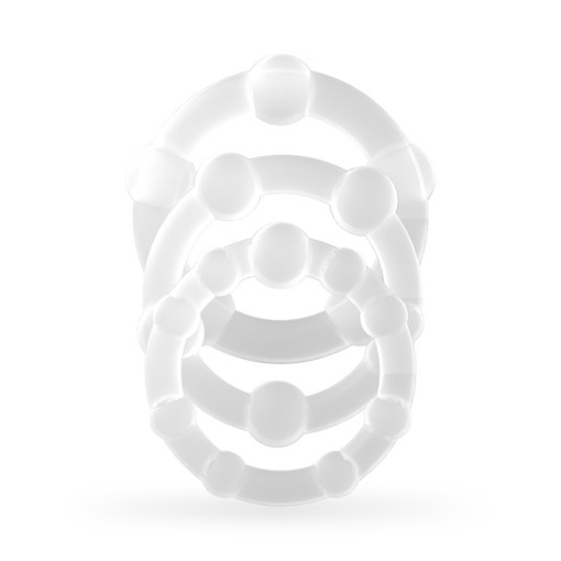 Crushious - Triple Bead - Penisring sett