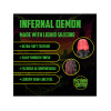 Fiction Cocks - Infernal Demon - Fantasi Dildo - Rød og Sort