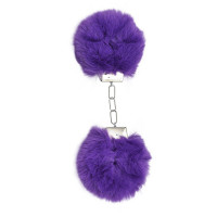 Gnist - Håndjern med Plysj - Lilla