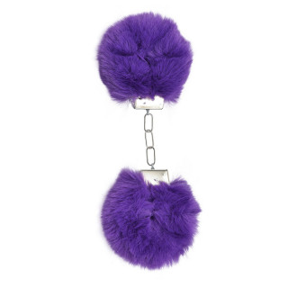 Gnist - Håndjern med Plysj - Lilla